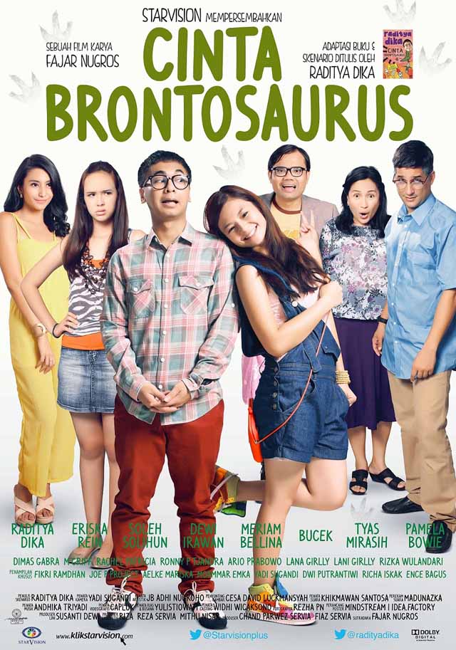 Tugas Kuliah Resensi Film Cinta Brontosaurus