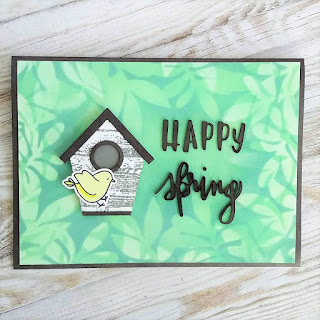 Happy spring card