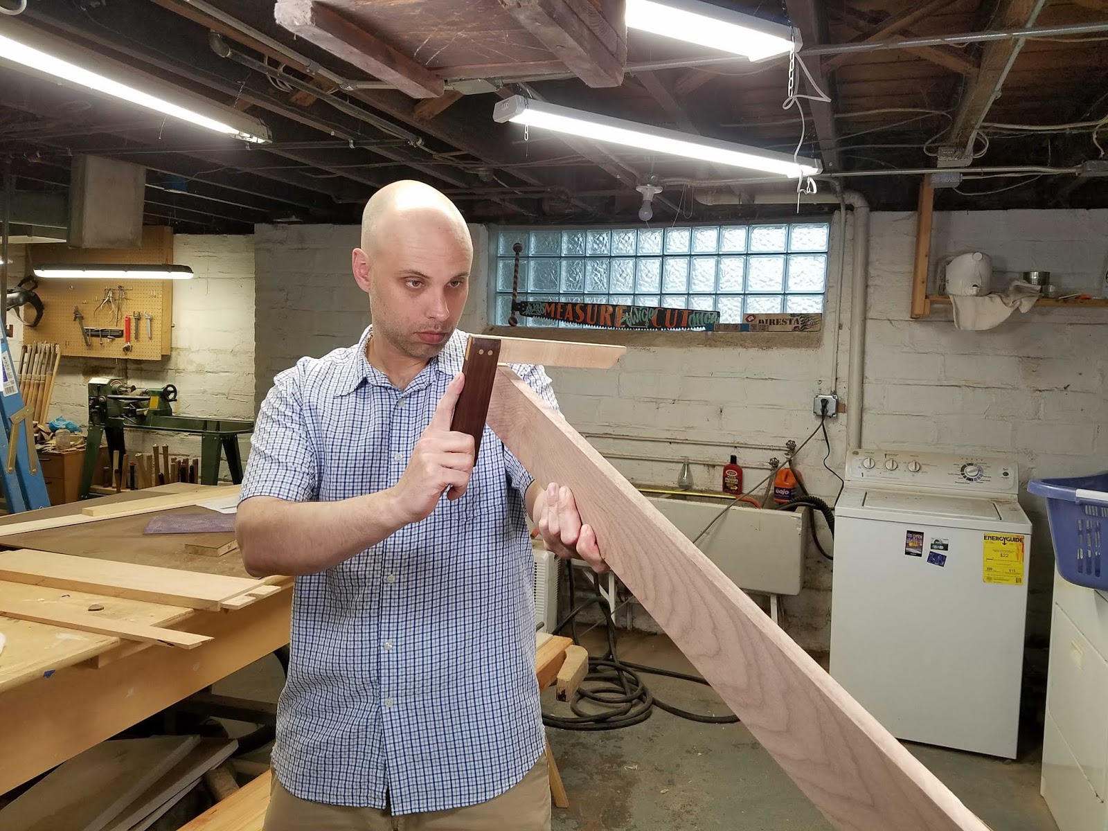 Toolerable Making TrySquares for Woodworking (by Rex Krueger)