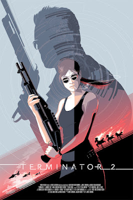 Terminator 2 Movie Poster Regular Edition Screen Print by Craig Drake x Hero Complex Gallery