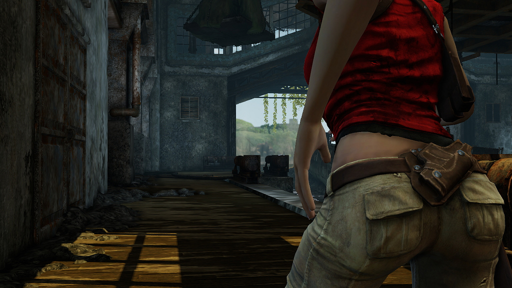 Viewer Submission - Uncharted 2 Chloe Frazer Butt Shots.