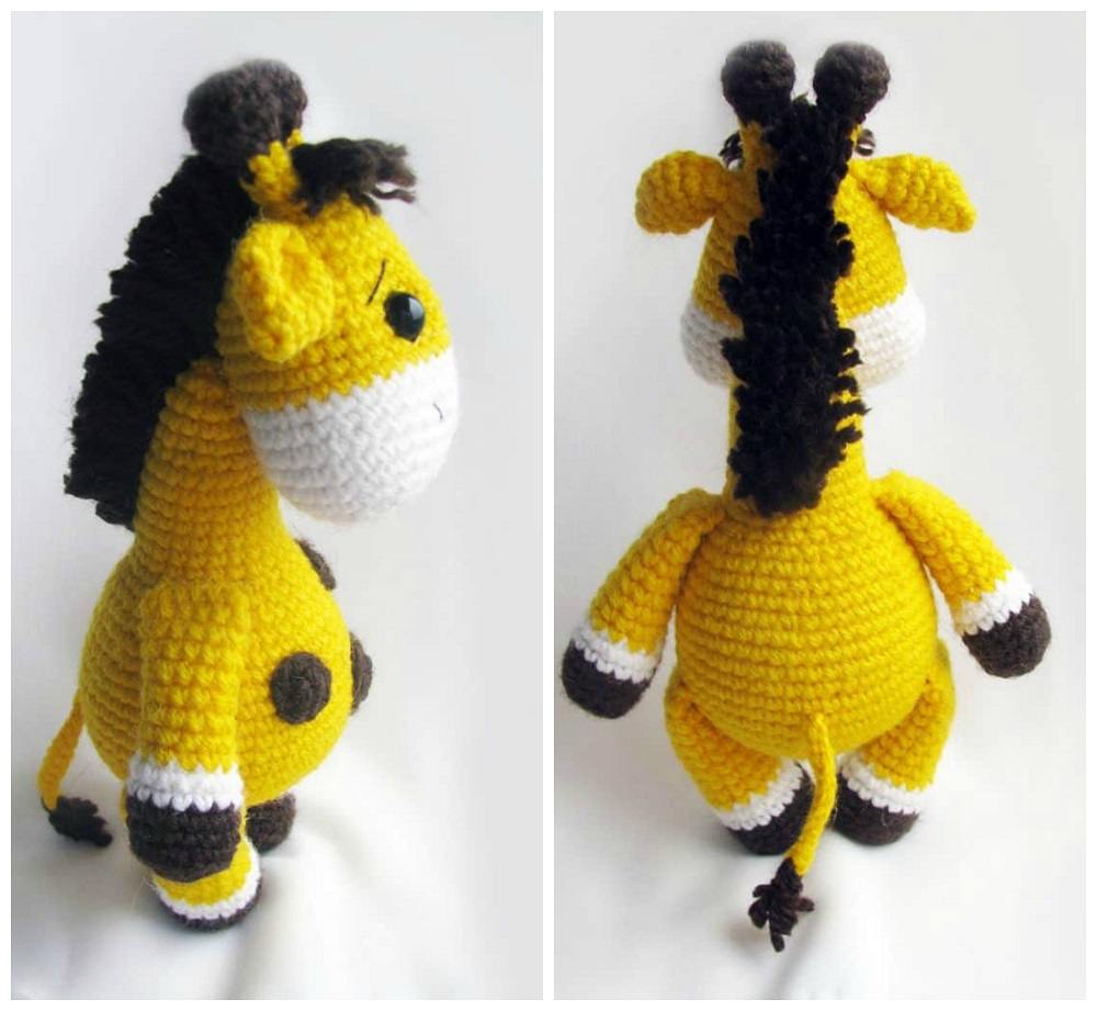 Жираф амигуруми схема крчюком
