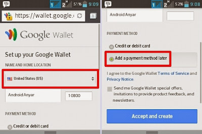 login ke Google Wallet Indonesia