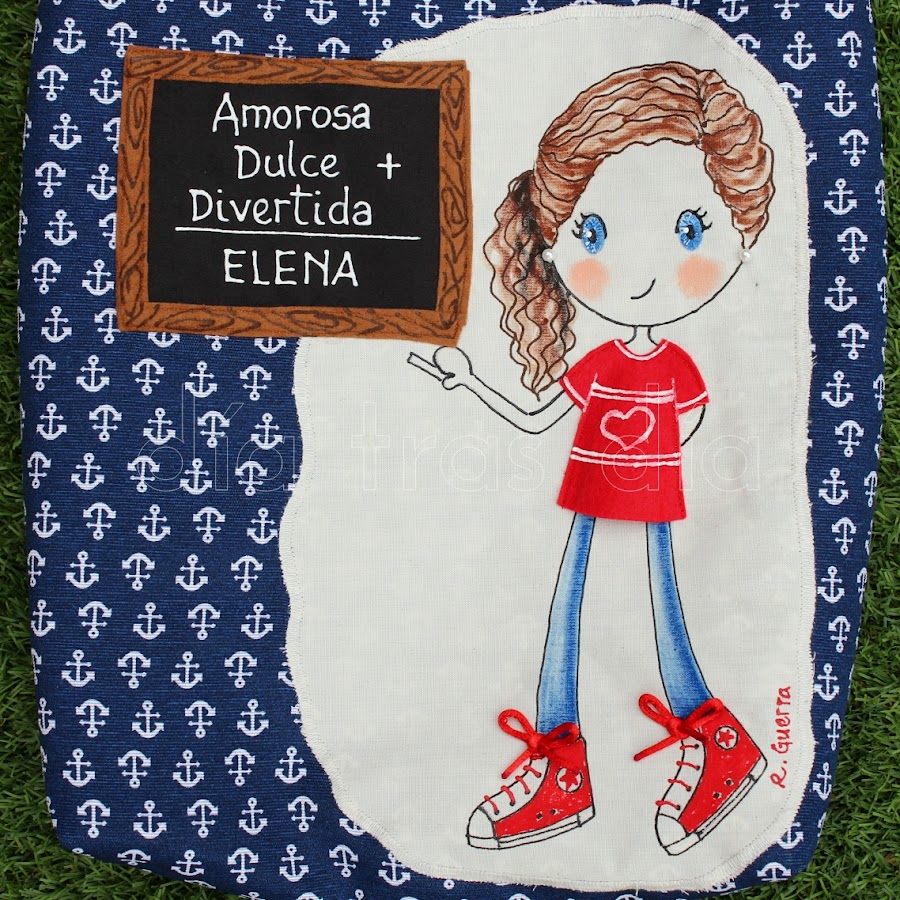 Bolso maestra personalizado