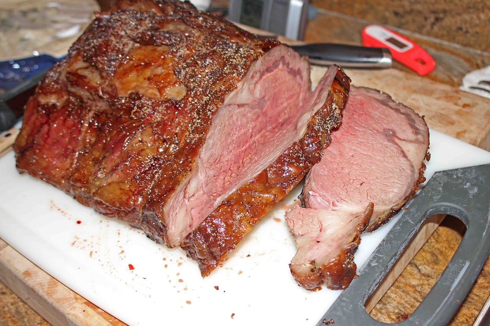 The Grub Files Cooking with Camissonia Roasted Prime Rib with Thyme