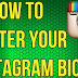 How to Center Text On Instagram Bio