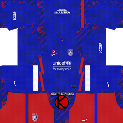 Johor Darul Takzim JDT Nike Kits 2021 - DLS2019 Kits