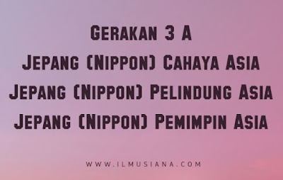  dibentuklah sebuah gerakan yang disebut  Gerakan 3A: Tujuan, Semboyan, Anggota (Gambar Lengkap)