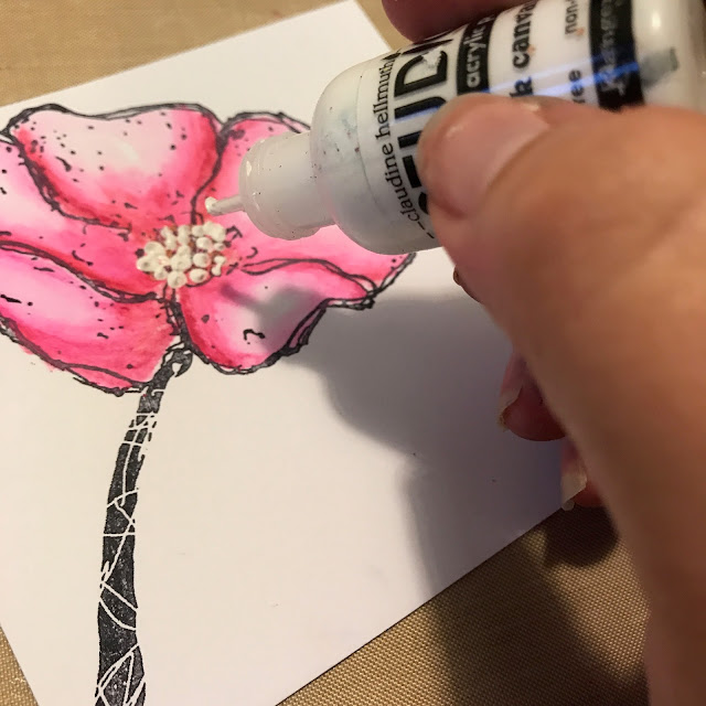 Mixed Media Floral Card mixed_media_floral_card