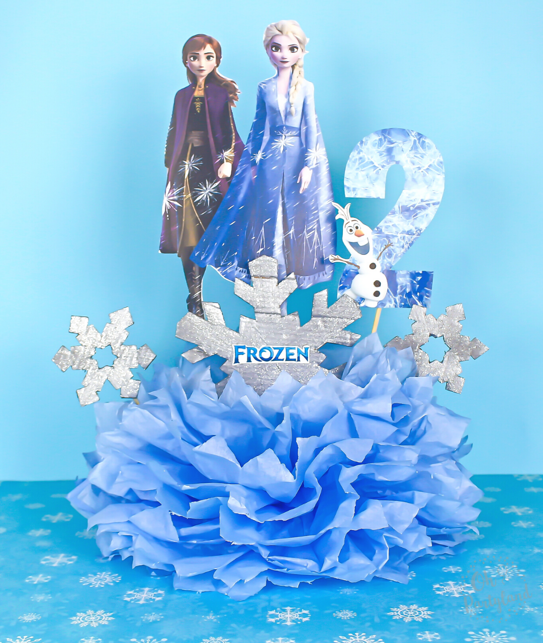 Frozen party decoration oh partyland