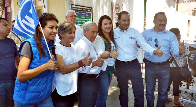 Exhorta Marko Cortés a los poblanos a repetir la victoria de la elección pasada