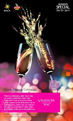 my works: Taj Vivanta Cochin - New Year ad