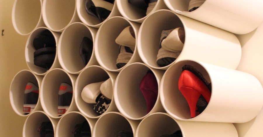 Making Shoe Rack Using PVC Pipes - Best Diy And Crafts