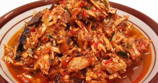 Resep Ikan Tongkol Suwir Pedas Resep Masakan