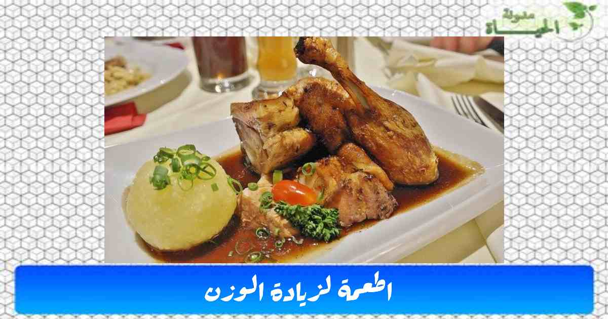 أطعمة لزيادة الوزن Gaining Weight ماهي الاطعمة التي تزيد الوزن2020 El Hayah