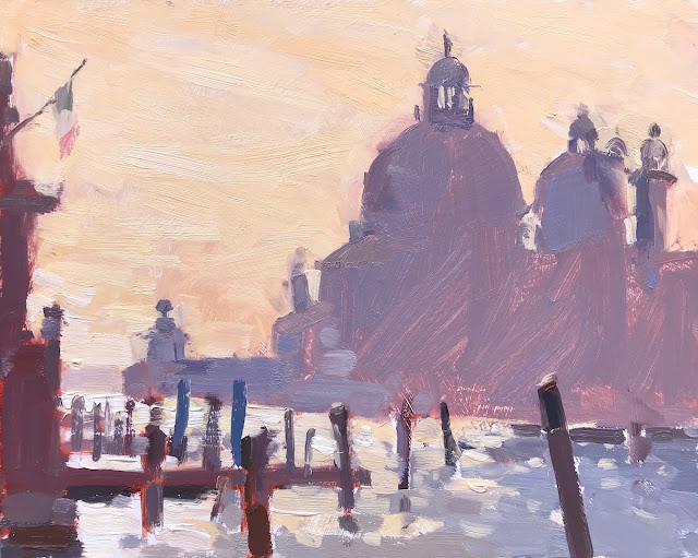 #377 ‘Hazy Light, Maria Della Salute’ 8×10″