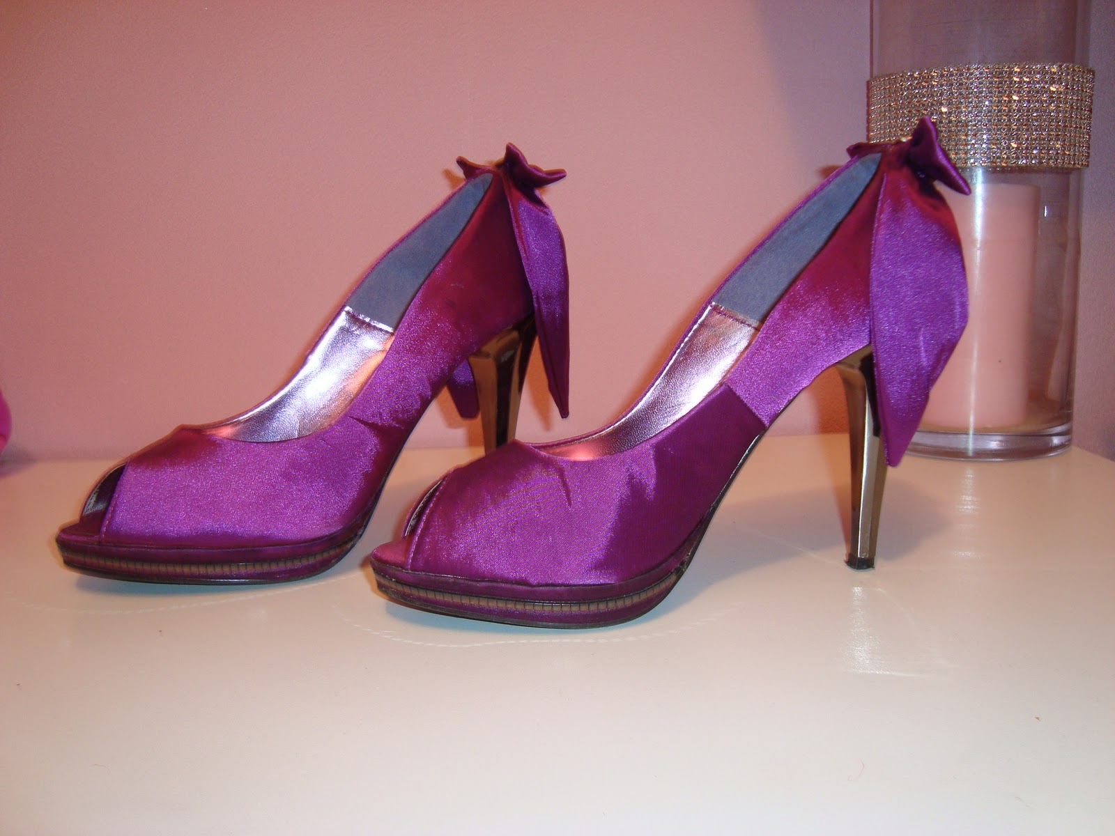 SAN MARINA Escarpins Tout Cuir violet Foncé T 35 TTBE