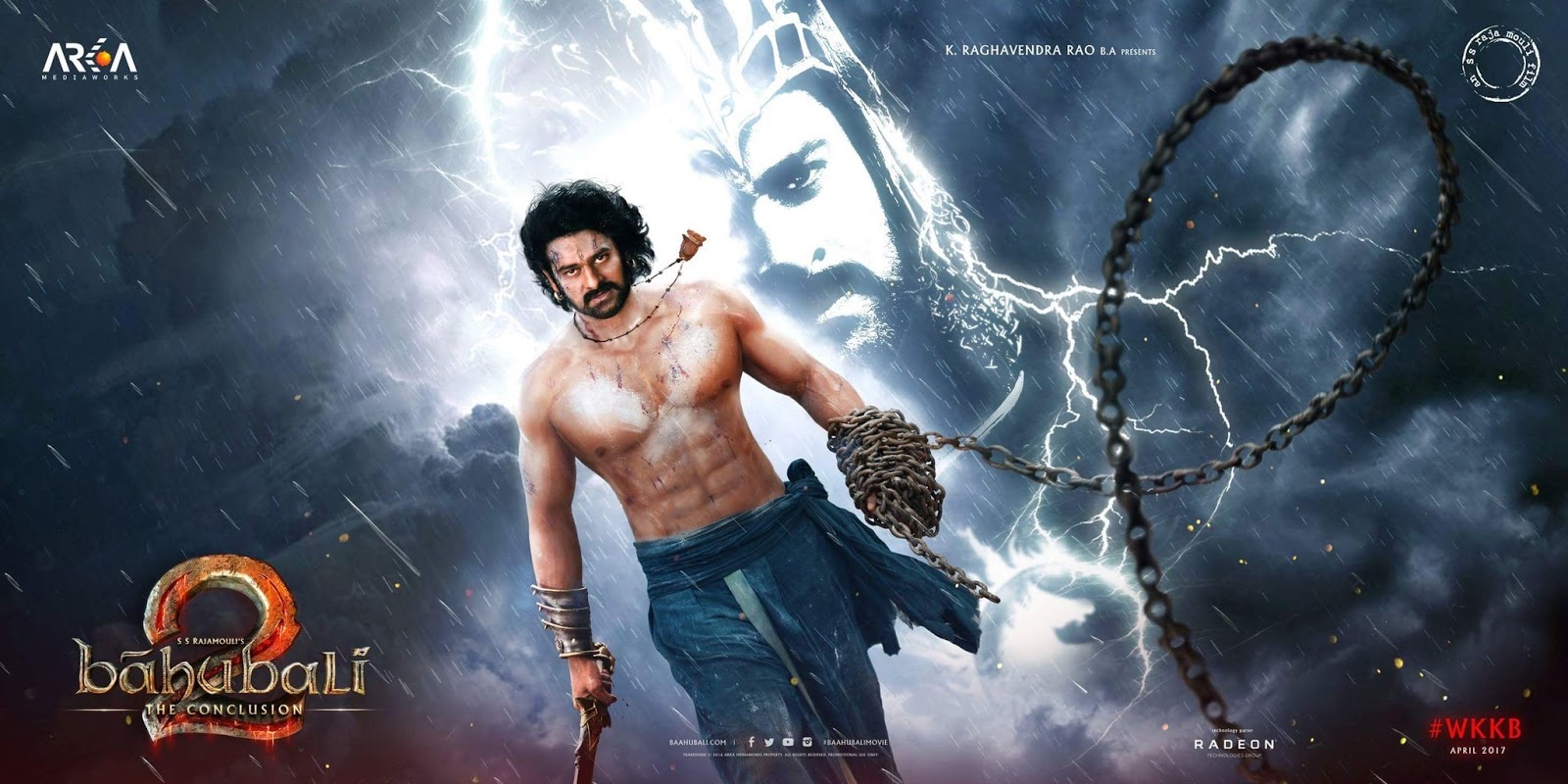 Complete cast and crew of Baahubali: The Conclusion (2017) bollywood hindi movie wiki, poster, Trailer, music list - Prabhas and Anushka Shetty, Movie release date 28 April 2017