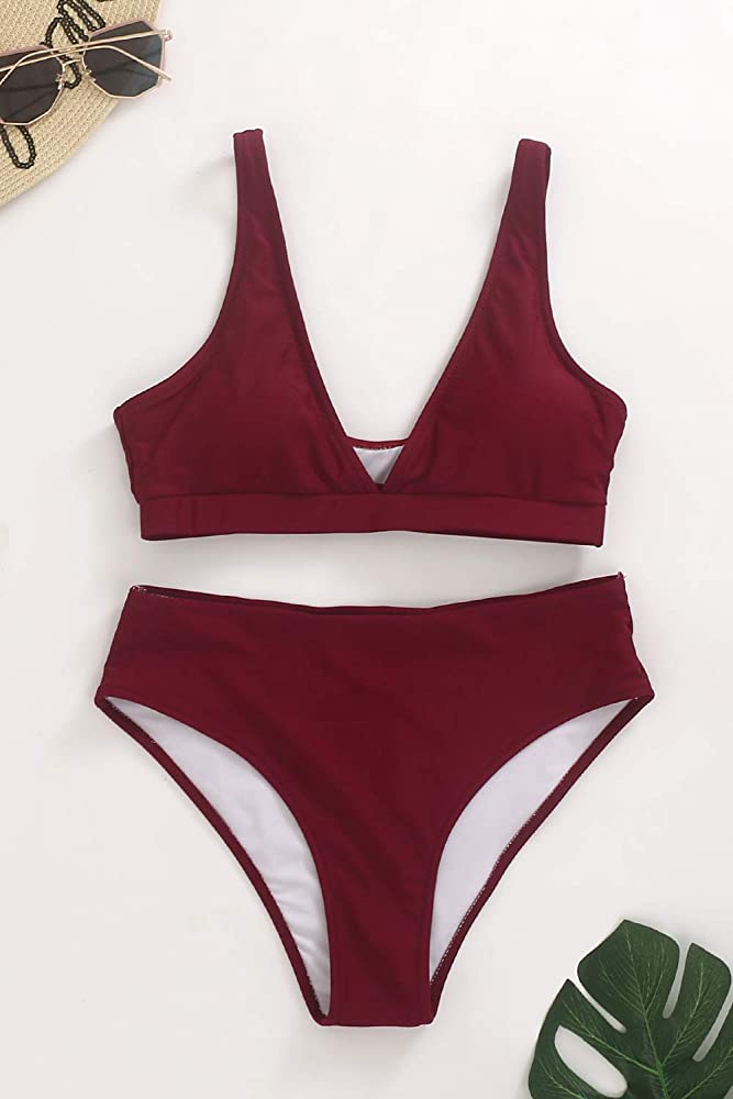 Modern Lifestyle: Two piece bikini suite for swimming & other usage