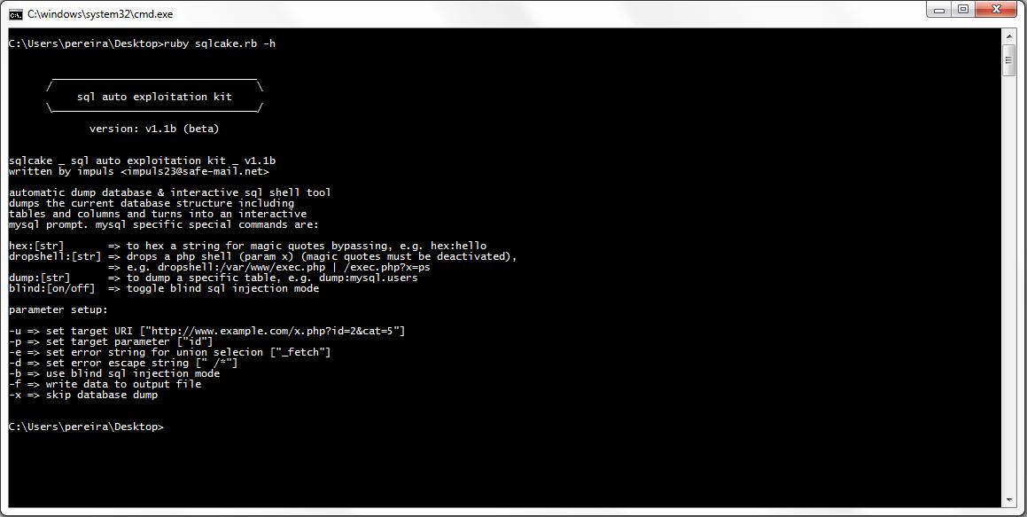 Automated sql injection tool - workshopfalas