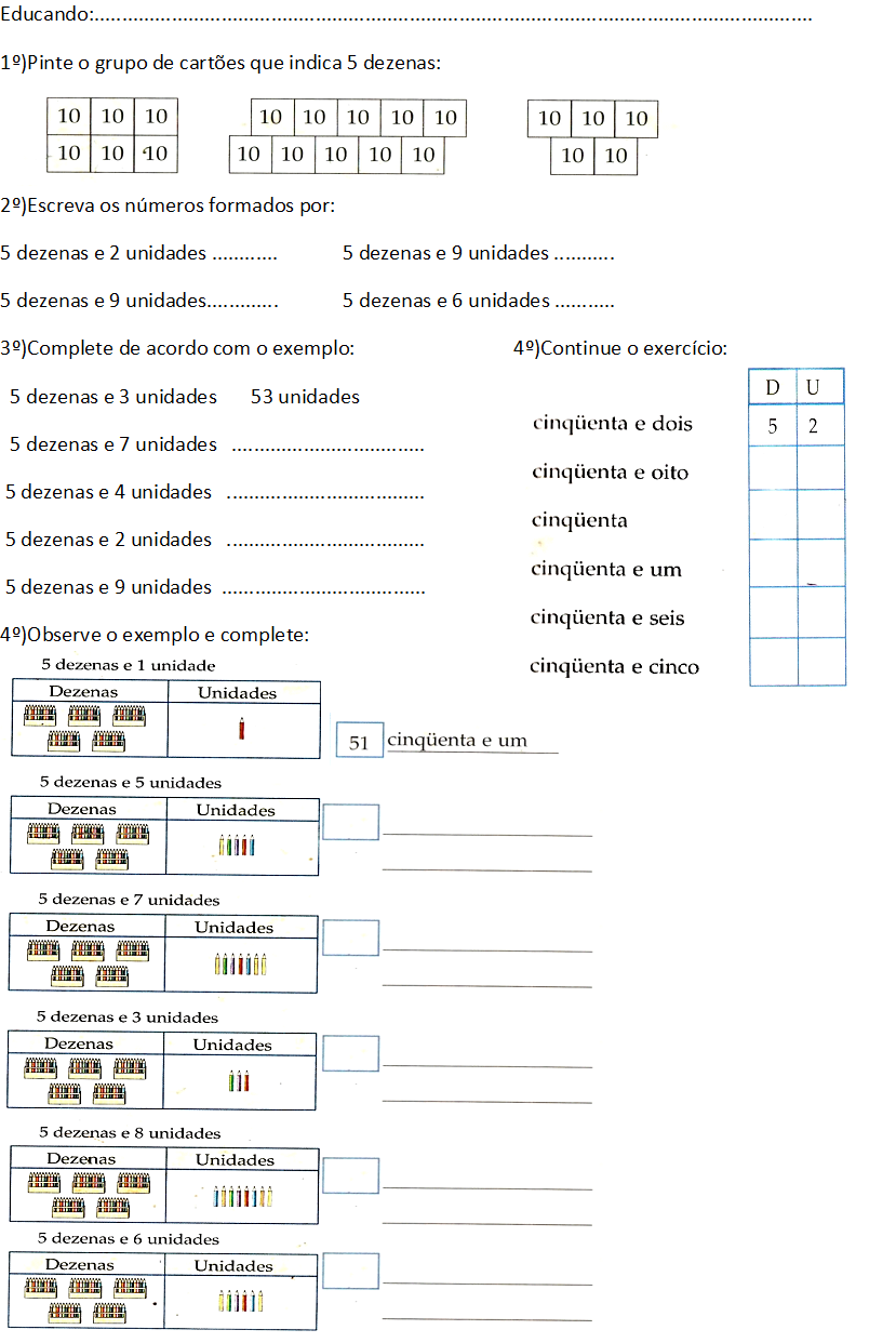 BEL CARDOZO ATIVIDADE UNIDADE DE MILHAR,CENTENA,DEZENA
