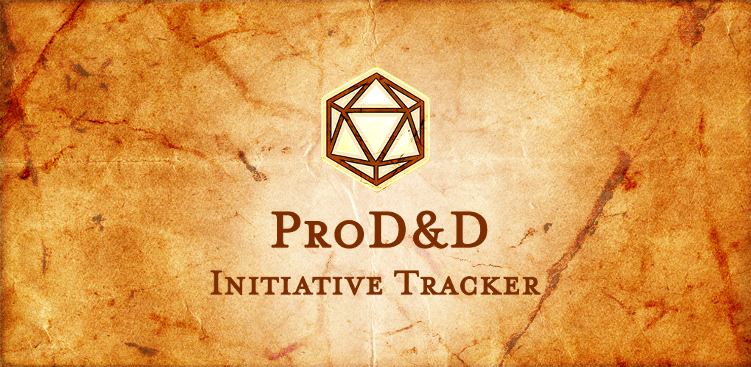 ProD&D Initiative Tracker