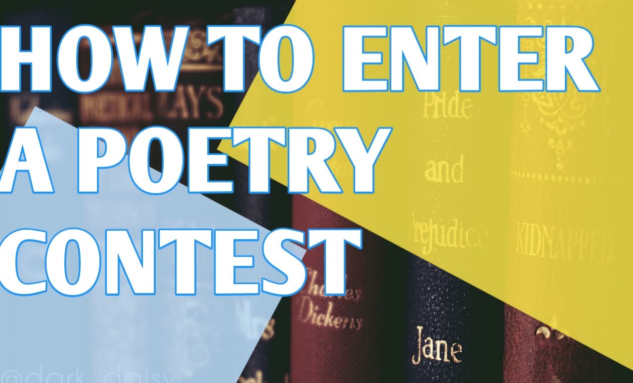How to enter a poetry contest