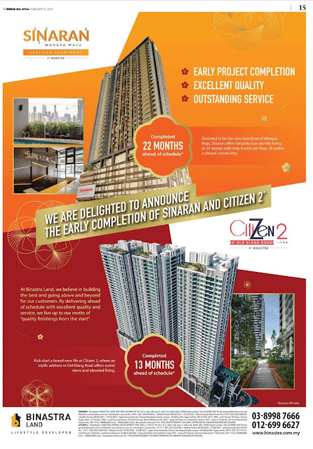 BINASTRA LAND ~ The Most Reliable & Trusted Multi-Award-Winning Boutique Lifestyle Developer In Town