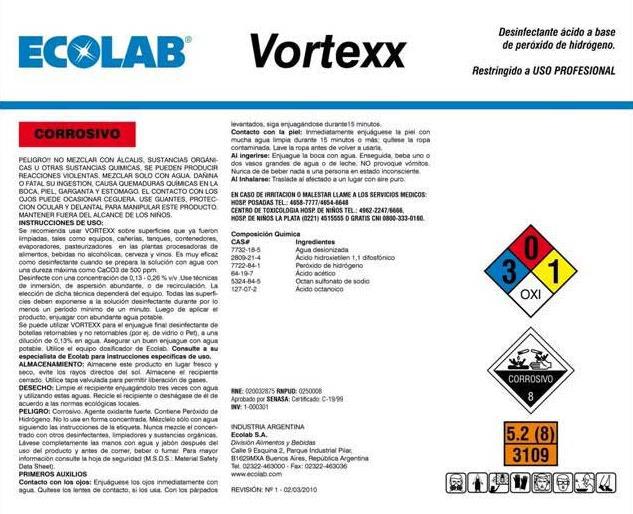 Cervezal Proceso de limpieza