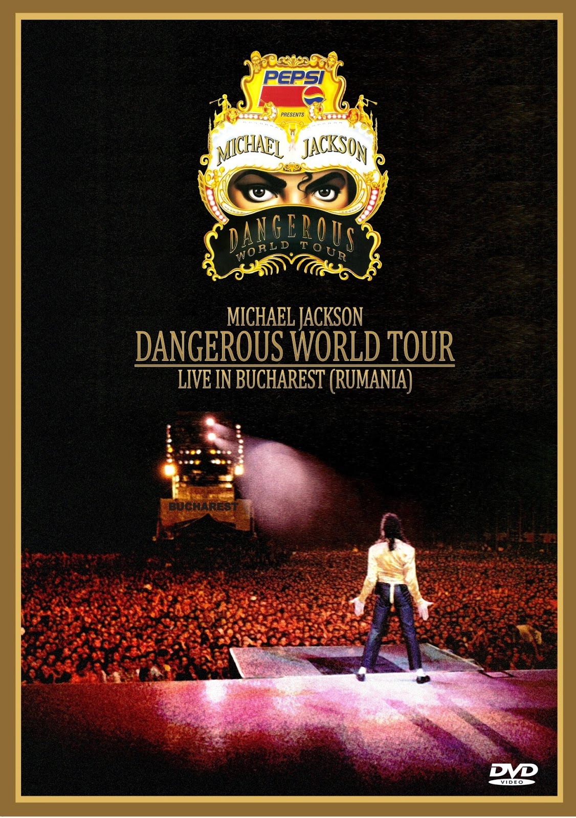 Michael Jackson Live In Bucharest Dangerous World Tour Dvd R Full
