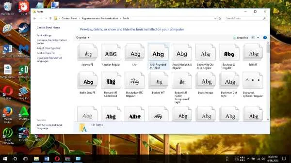 Cara Install Font Baru di Windows 7, 8, dan 10