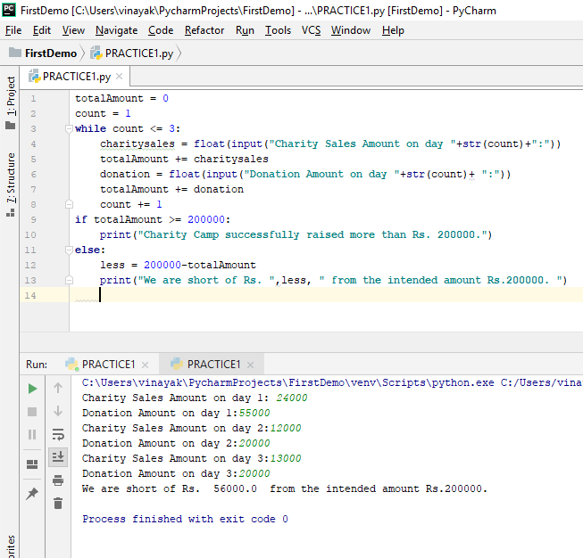 Programming with aarti: Loops in python 3