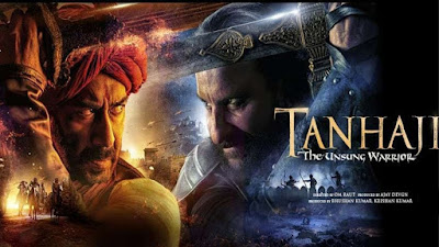 Tanhaji: The Unsung Warrior Ajay Devgn, Saif Ali Khan, Kajol Full Movie Download on TamilRockers by TamilRockerz