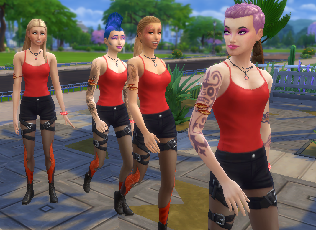 Sims 4 - Sim Challenges: April 2017