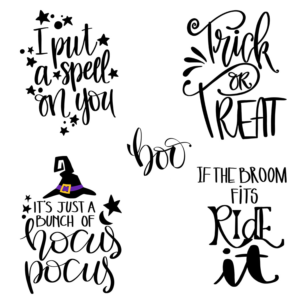 Awesome SVGs: 2020 SVG Halloween Quotes