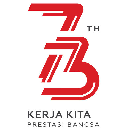 73 Th Kerja Kita Prestasi Bangsa Logo 17 Agustus Png