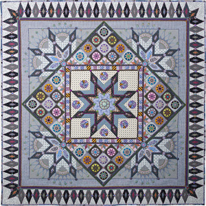 Star Crazy by Catherine Butterworth - BERNINA Best of Show - Sydney Quilt Show 2019