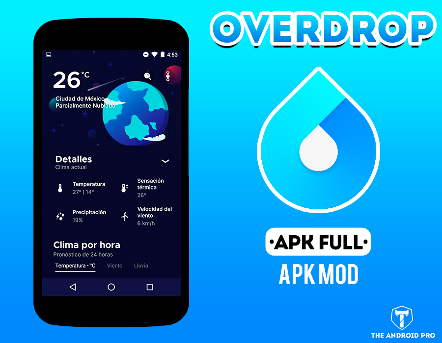 Overdrop Weather v1.5.6 Final [Pro] [Latest] The Android Pro