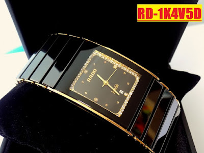 đồng hồ rado mặt vuông dây đá ceramic