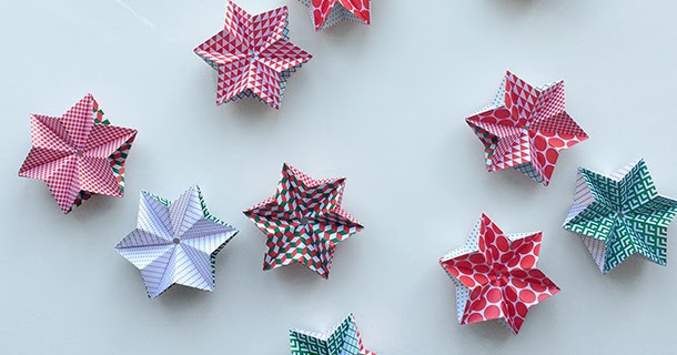 it's a heart heart season: Two in One origami Stars