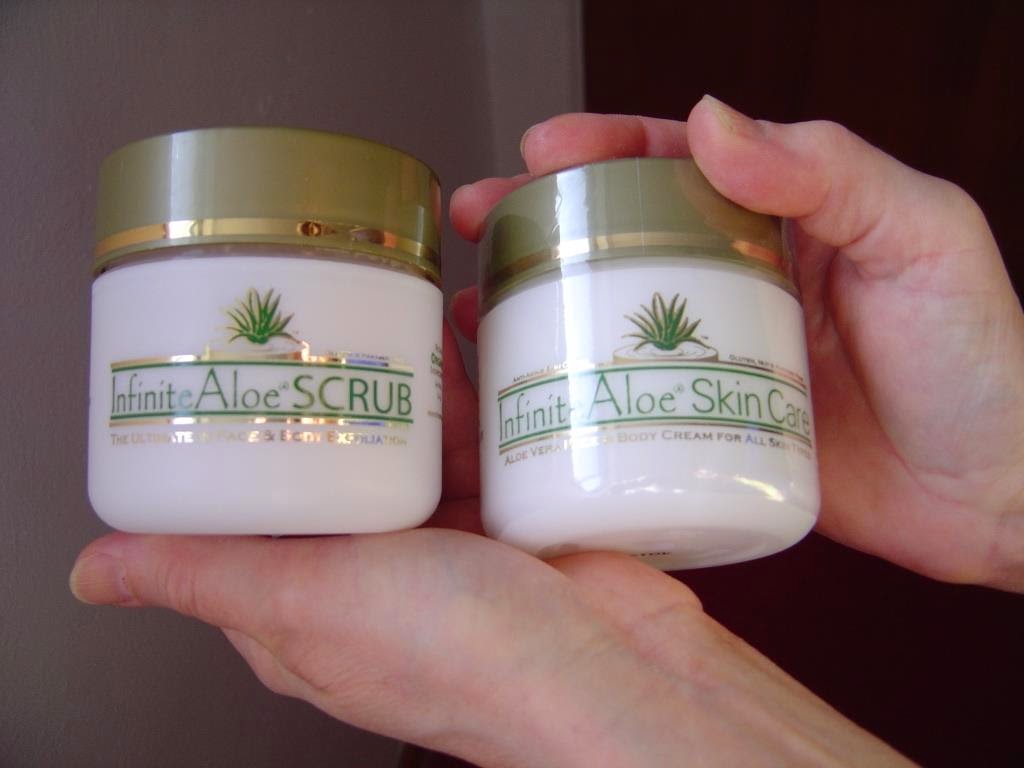infinite aloe scrub