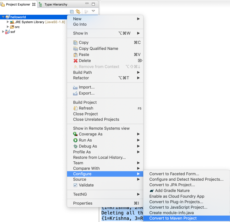 Programming for beginners Convert Eclipse java project to maven project