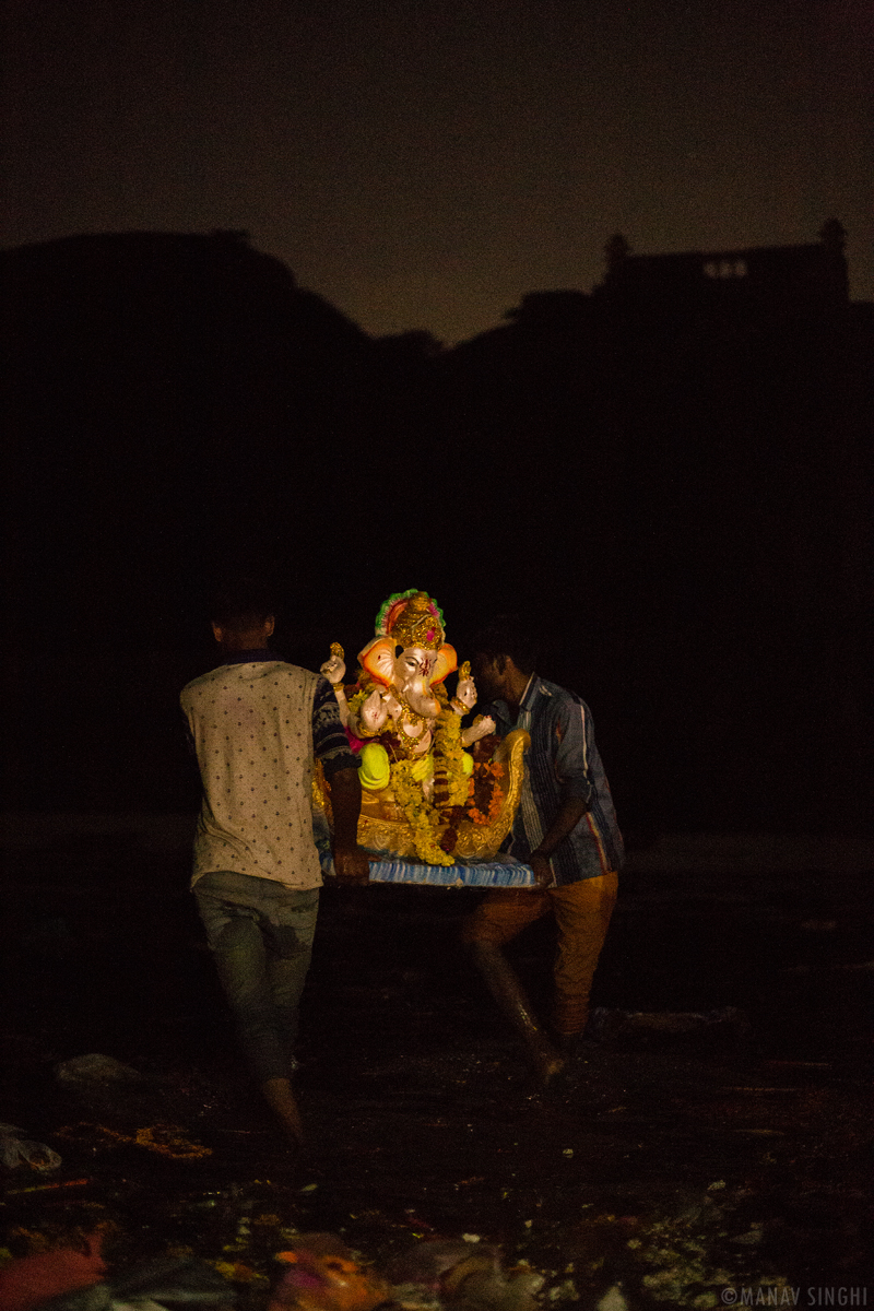 Ganesh Chaturthi Puja from idol Making to Ganesh Visarjan (immersing him in water) Jaipur Rajasthan