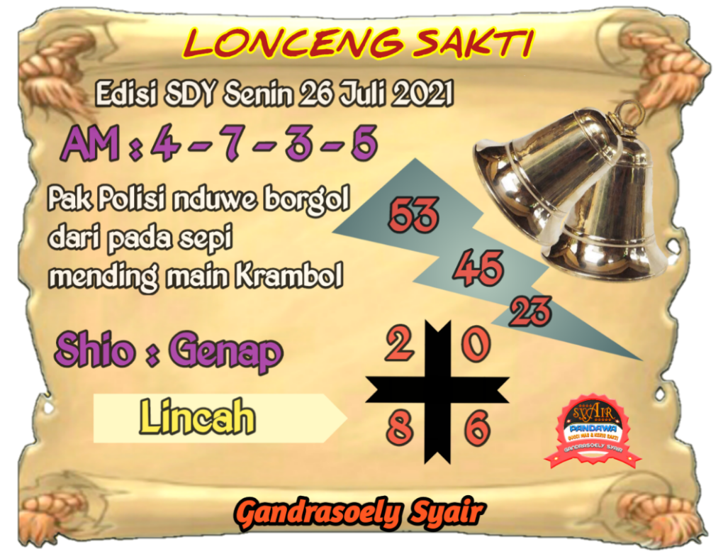 SYAIR SYDNEY SAIR SYDNEY Kode Syair Sdy Syair Sydney