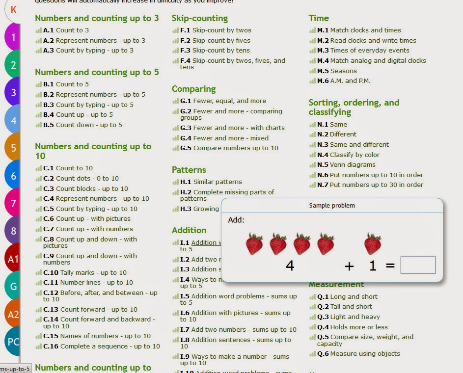 TOS Review: IXL Math and Language Arts - Because I'm Me
