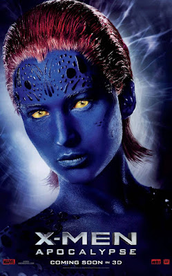 X-Men Apocalypse Mystique Jennifer Lawrence Poster