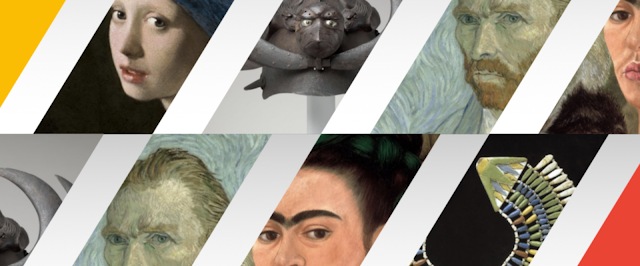 Collage de pinturas famosas
