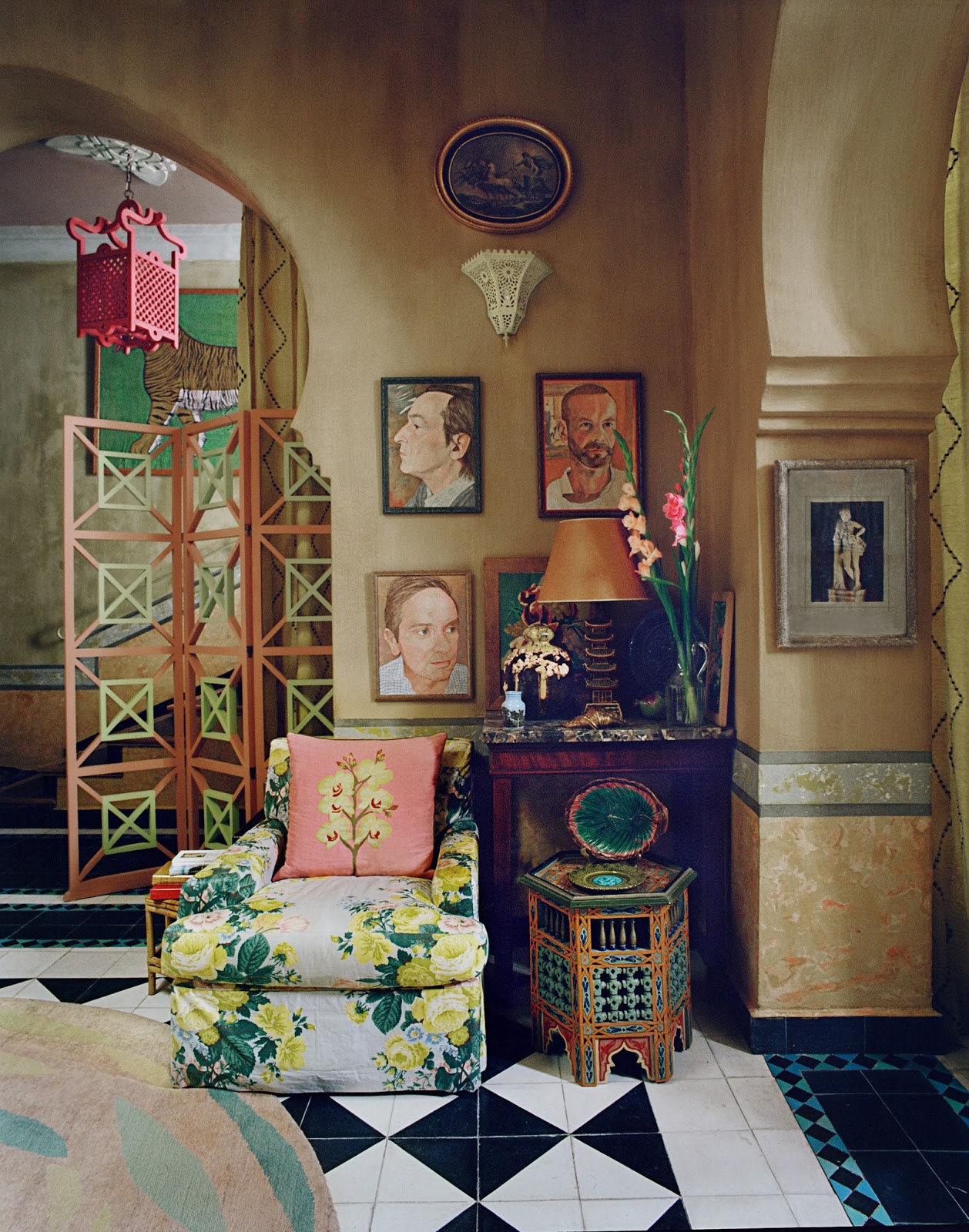 At Home With: Designers Frank de Biasi and Gene Meyer, Tangier