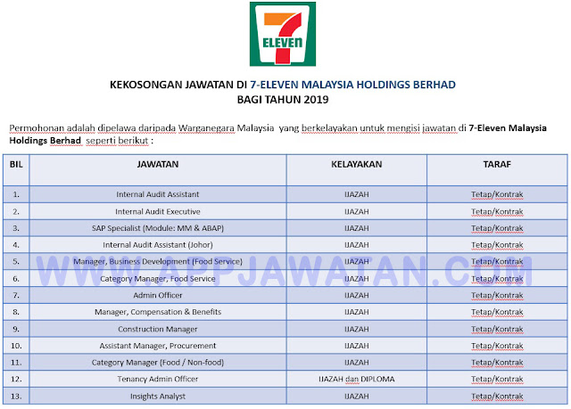 7-Eleven Malaysia Holdings Berhad