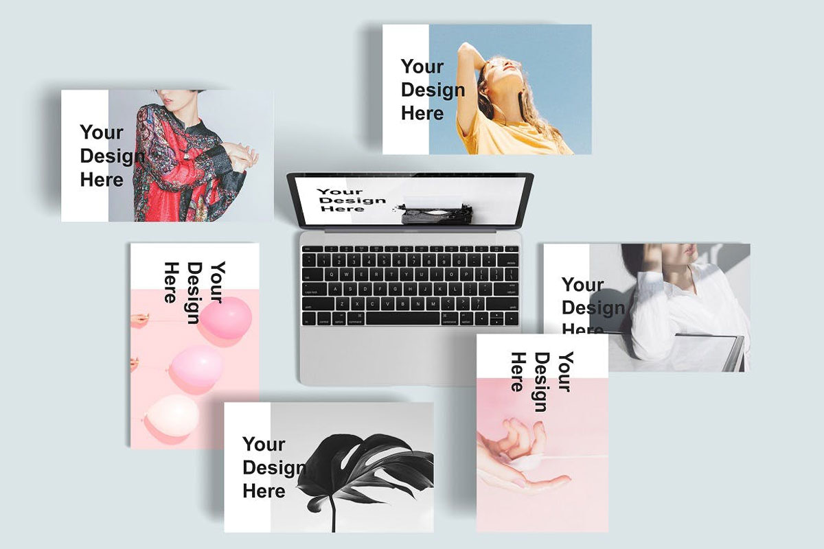 Perspective Macbook Screen Mock-Up 2 Perspective Macbook Screen Mock Up b